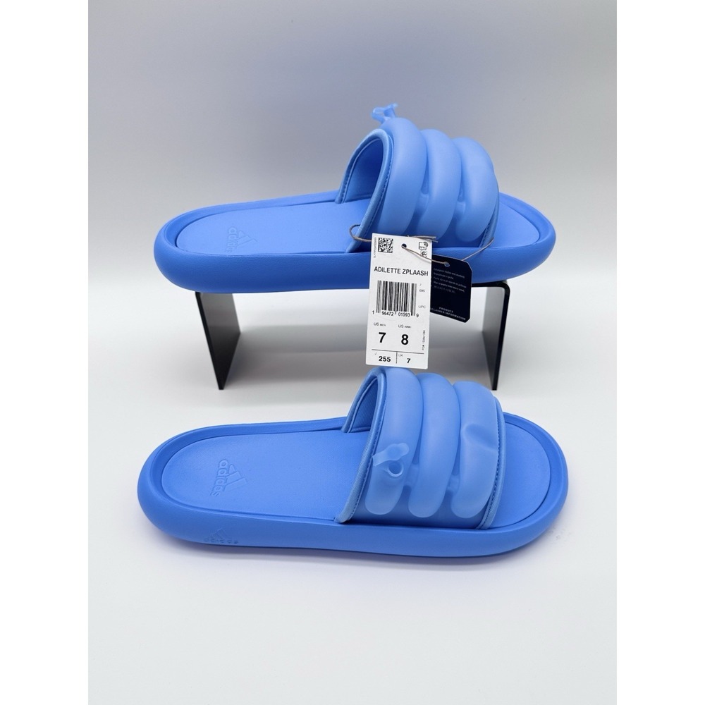 Size 7M, 8W-‎ Adidas Adilette Zplaash Summer Slides Ocean Blue
